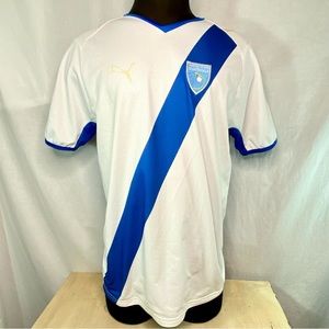 Puma Guatemala World Cup White Size Medium Futbal Soccer Jersey Vintage